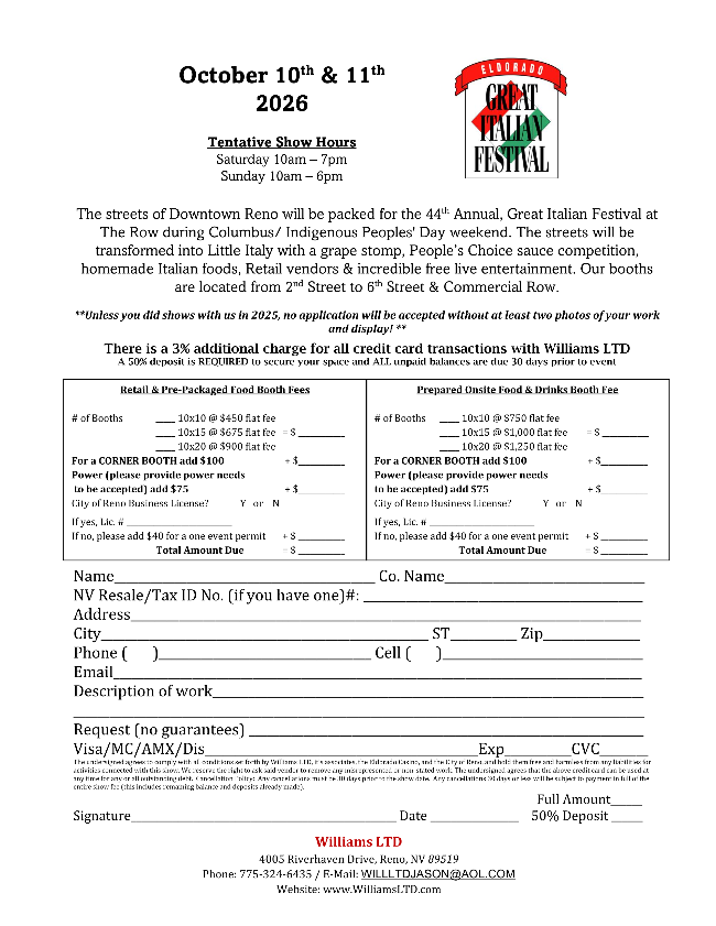 17 Italian Festival 2026 APP