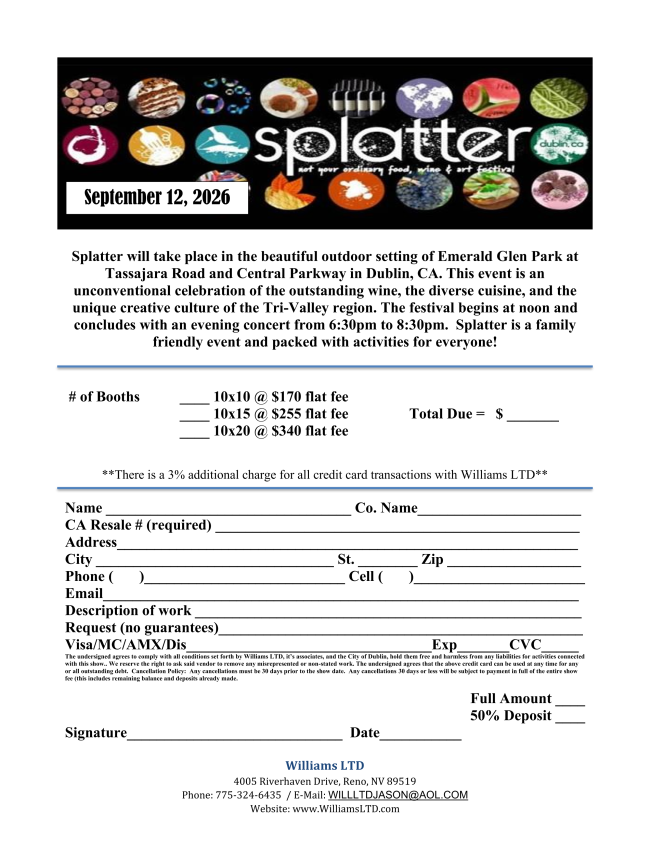 16 Splatter 2026 App