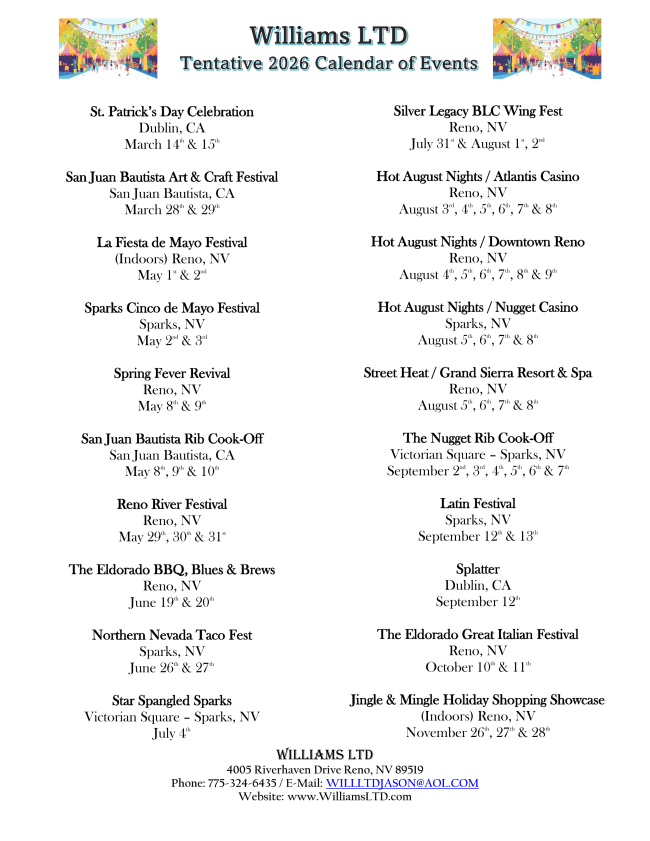 1 2026 Calendar Williams LTD (LAPTOP-13IN71OI's conflicted copy 2026-02-12)